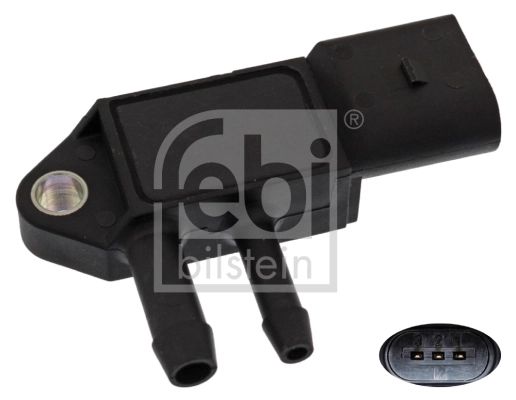 Sensor, exhaust pressure